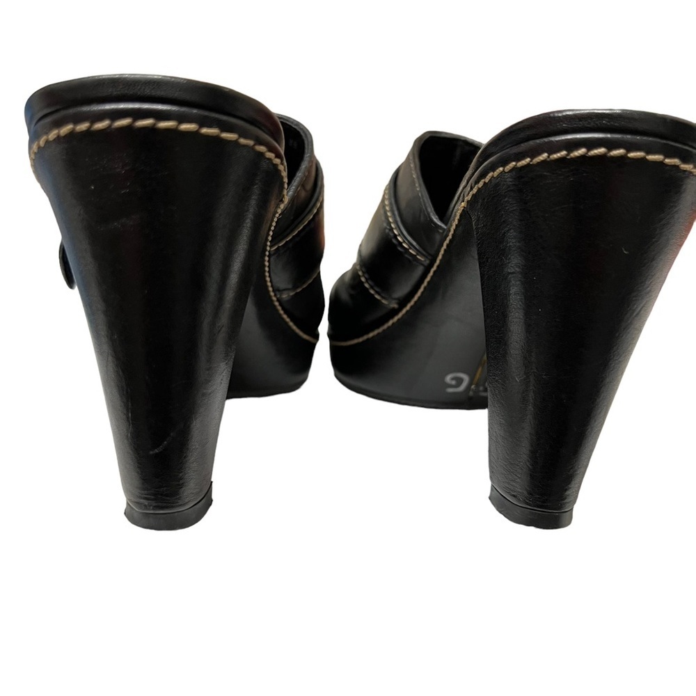Coach Candace Style Embossed Logo Mules Size 9 - Picture 6 of 9